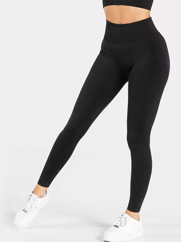 Women's Quick-Dry High Waist Yoga Leggings – Breathable & Tummy Control