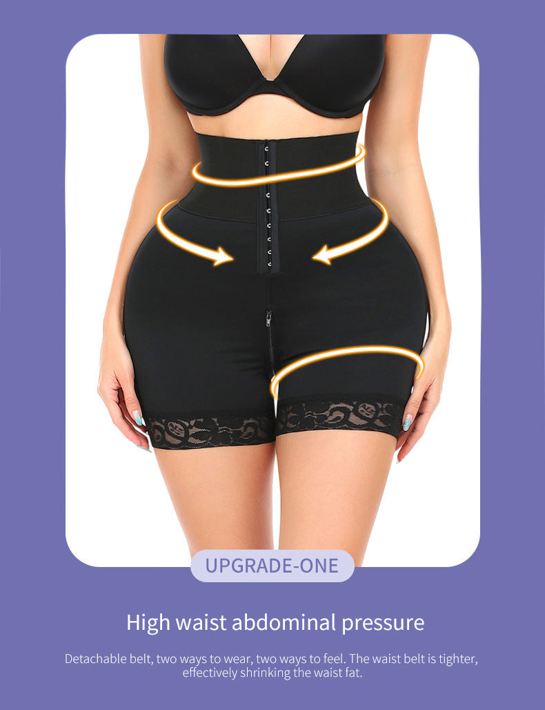 3-Breasted Bodybuilding Girdle – High Waist Belly Contracting & Hip Lifting Shapewear