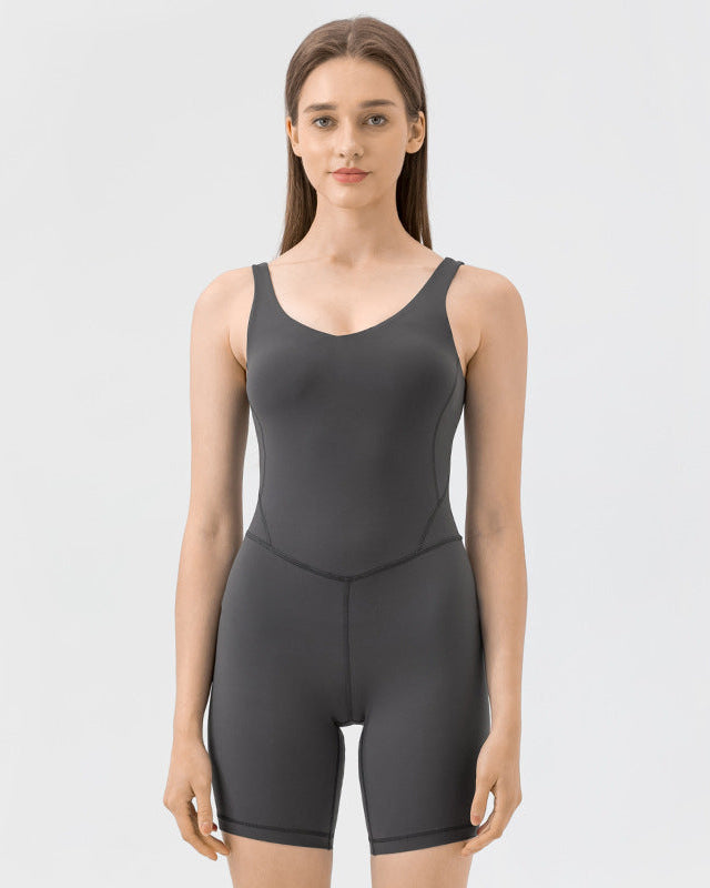 Women's Pure Color Slimfit Bodysuit