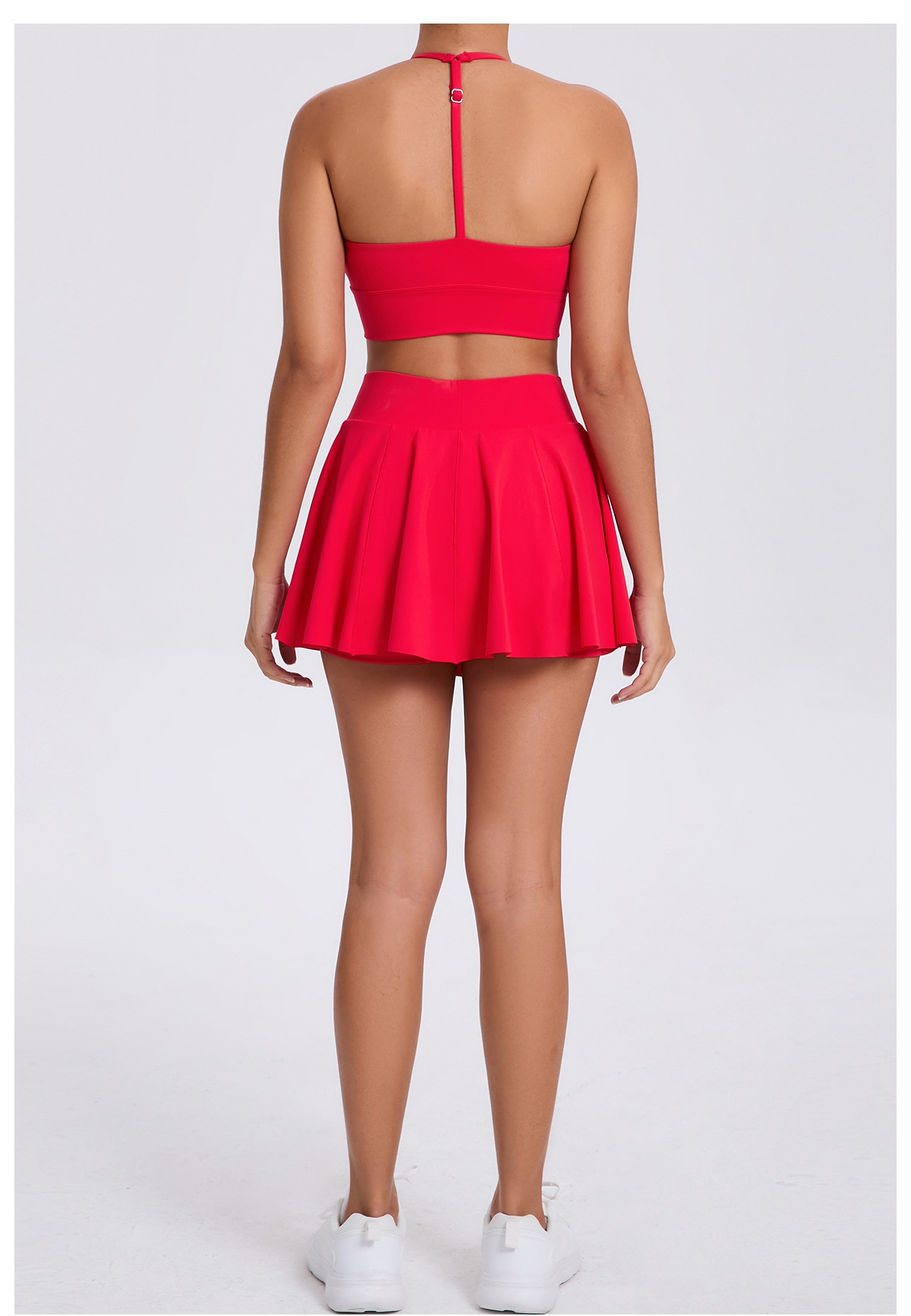 Breathable Bra & Skirt Tennis Set