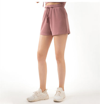 Women's Lace Wide Loose Shorts – Casual, Sports & Yoga Activewear