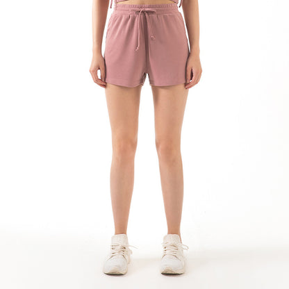 Women's Lace Wide Loose Shorts – Casual, Sports & Yoga Activewear