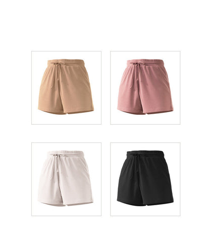 Women's Lace Wide Loose Shorts – Casual, Sports & Yoga Activewear