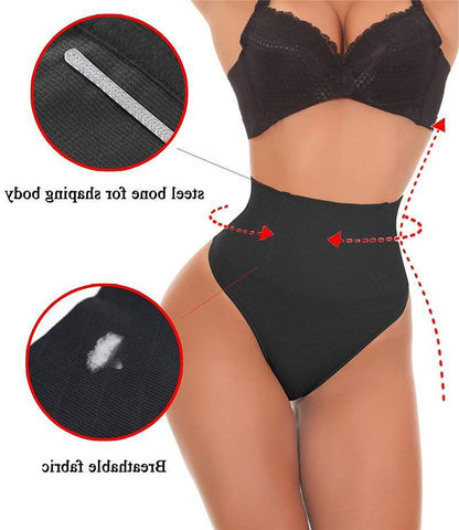 Seamless Tummy Control Panties – Women's Body Shaper Underwear