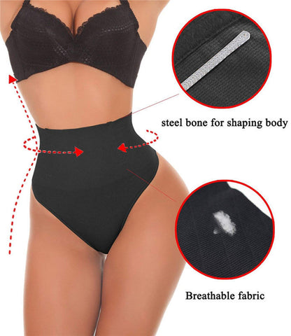 Seamless Tummy Control Panties – Women's Body Shaper Underwear