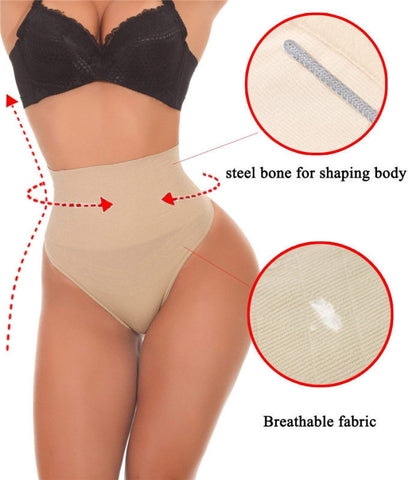 Seamless Tummy Control Panties – Women's Body Shaper Underwear