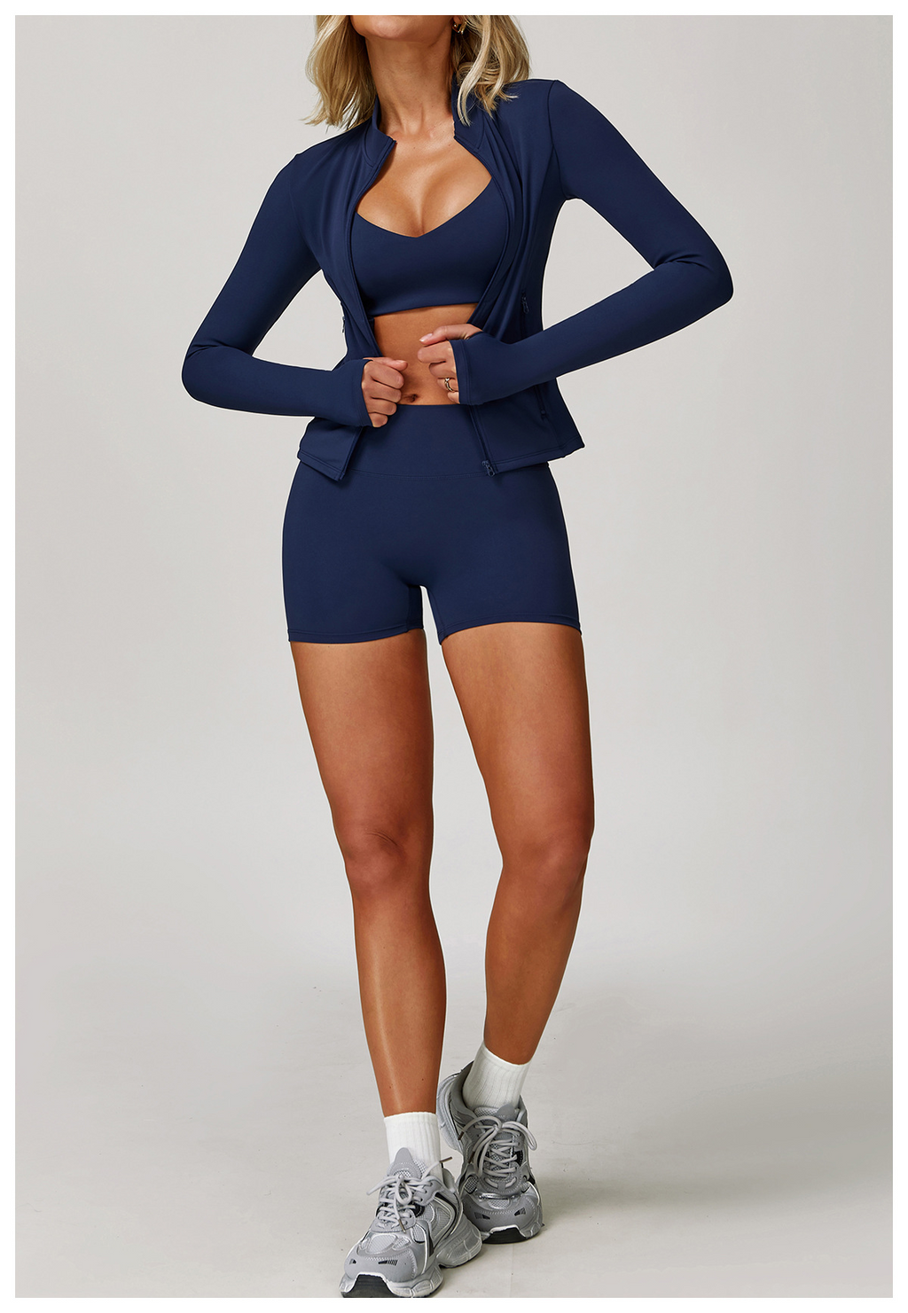 Brushed Sculpt Quick-Dry Yoga Suit
