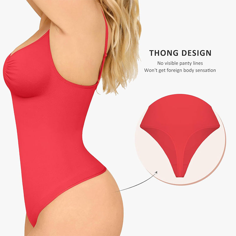 Women’s Seamless Waist Slimming Hip-Lift Bodysuit