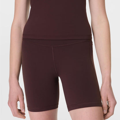 Women's High Waisted Yoga Gym Shorts – Seamless Workout & Fitness Shorts