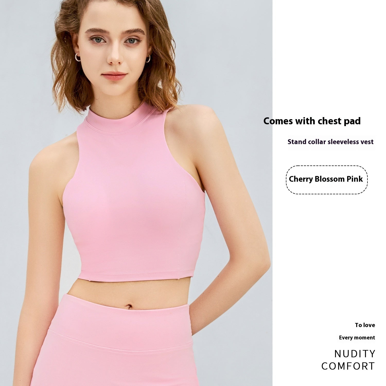 Quick-Dry Nude Feel Yoga Bra