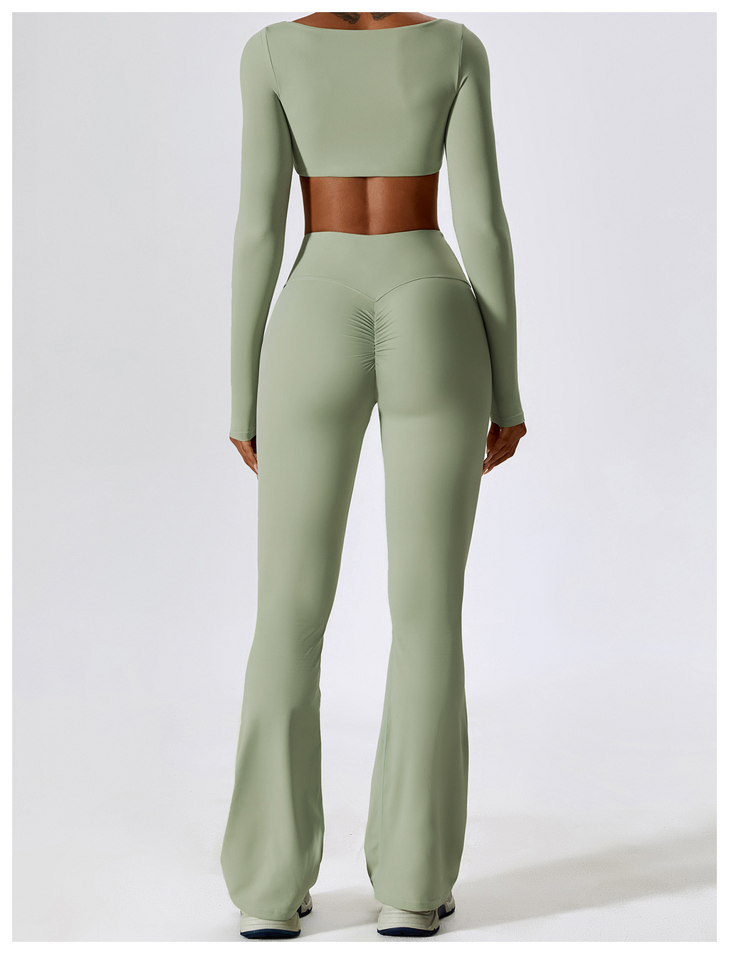 Fashion Nude Feel Yoga Suit