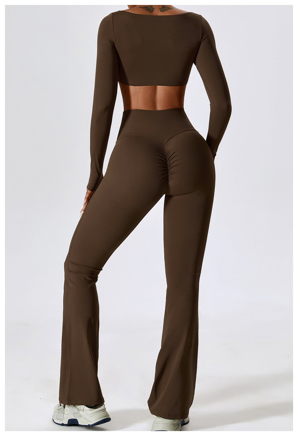 Fashion Nude Feel Yoga Suit