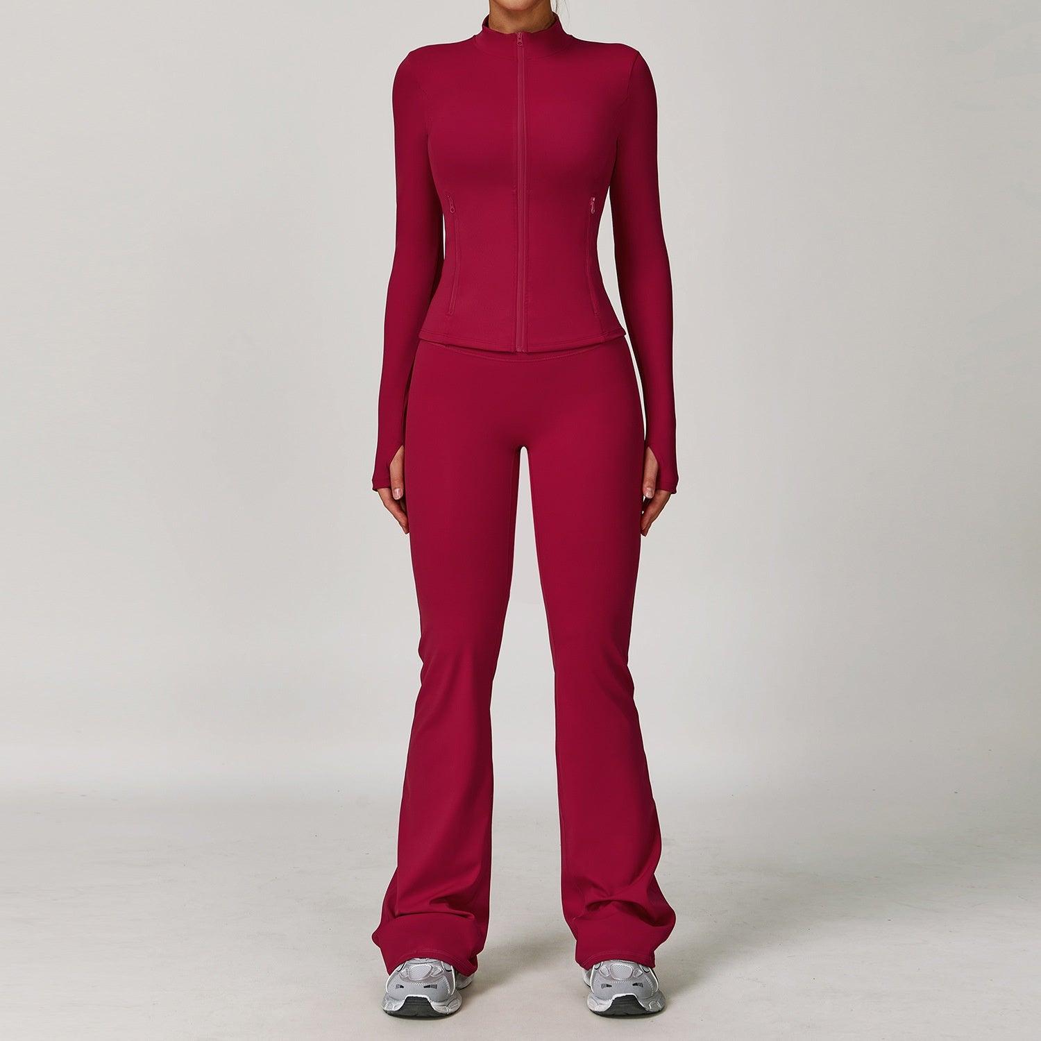Brushed Sculpt Quick-Dry Yoga Suit