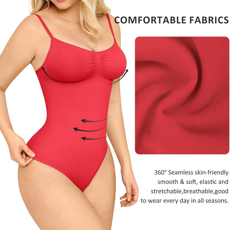 Women’s Seamless Waist Slimming Hip-Lift Bodysuit