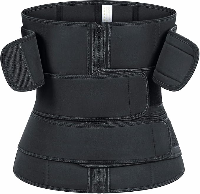 Women's Latex Shapewear Sports Abdomen Belt
