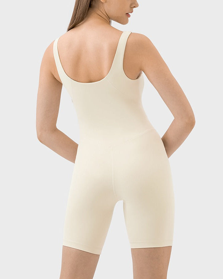 Women's Pure Color Slimfit Bodysuit