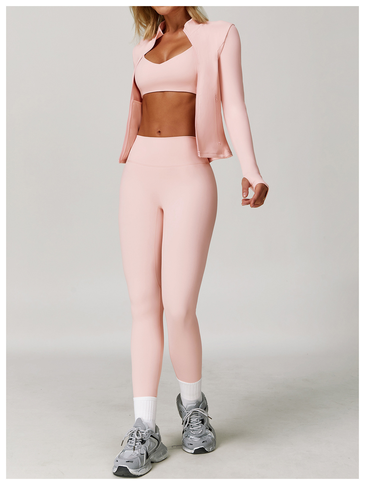 Brushed Sculpt Quick-Dry Yoga Suit