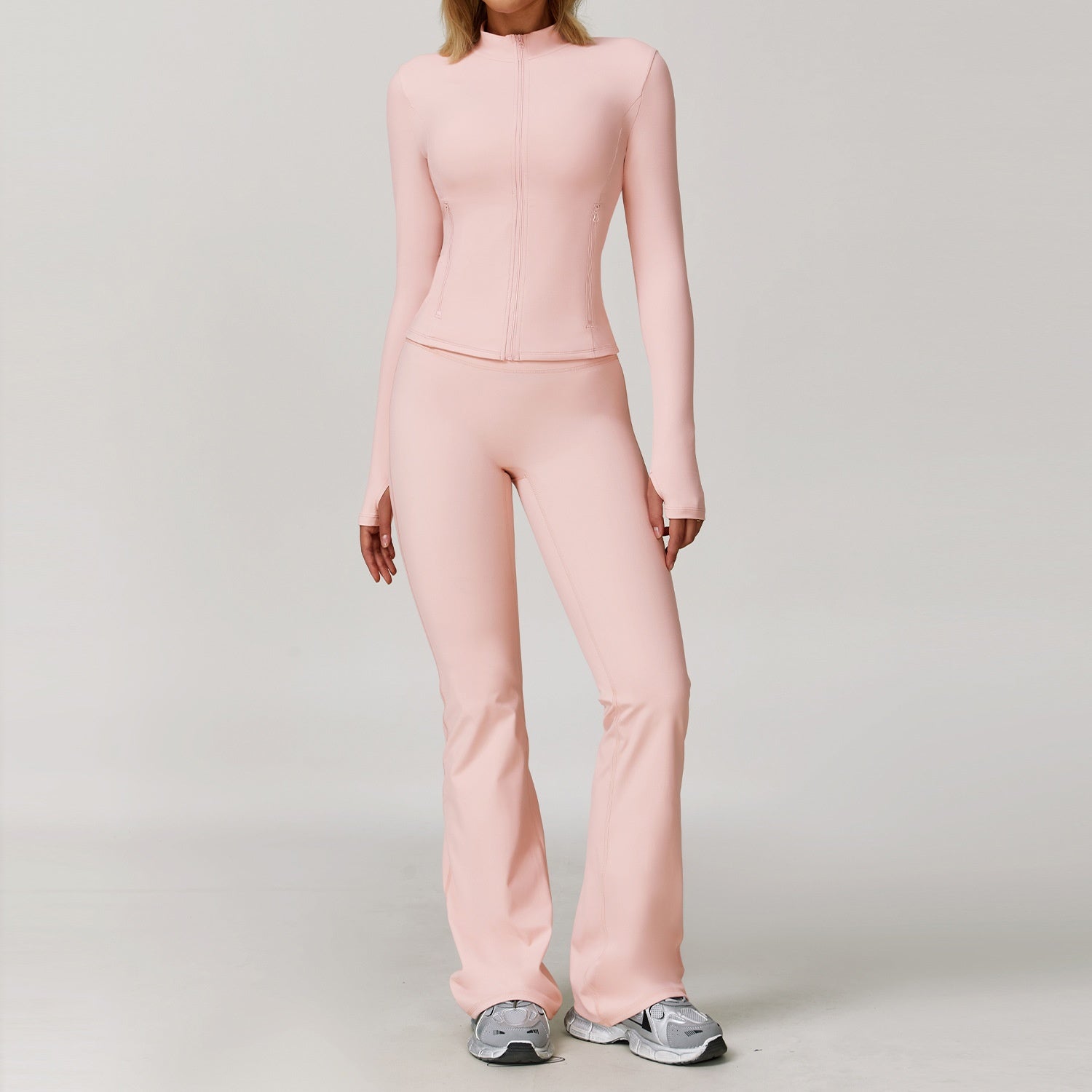 Brushed Sculpt Quick-Dry Yoga Suit