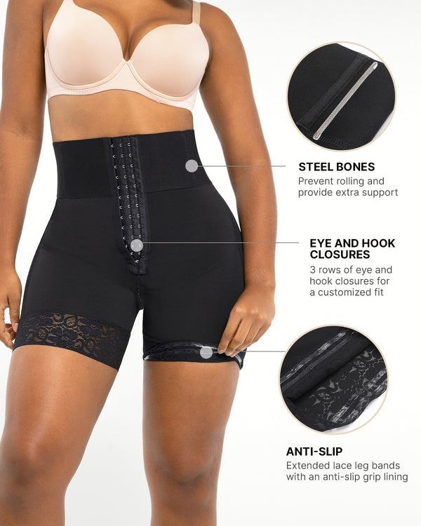 3-Breasted Bodybuilding Girdle – High Waist Belly Contracting & Hip Lifting Shapewear