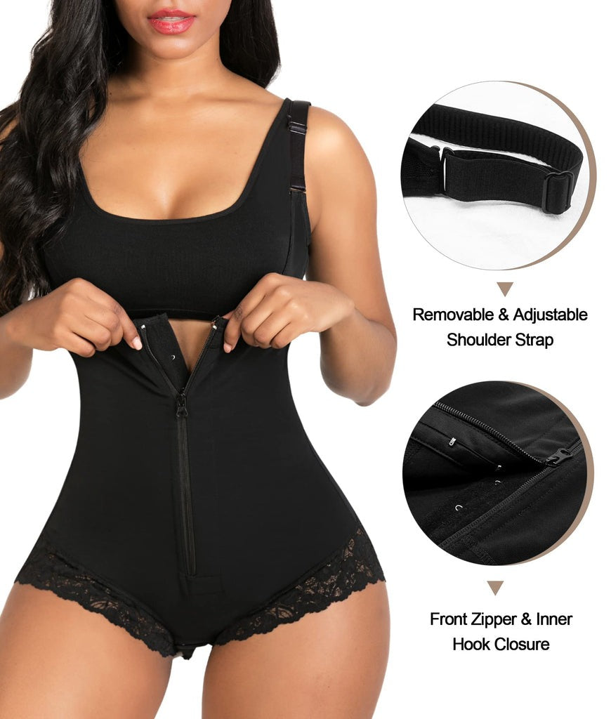 Seamless Triangle Zipper Shapewear