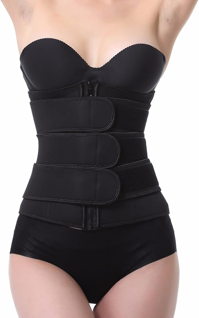 Women's Latex Shapewear Sports Abdomen Belt