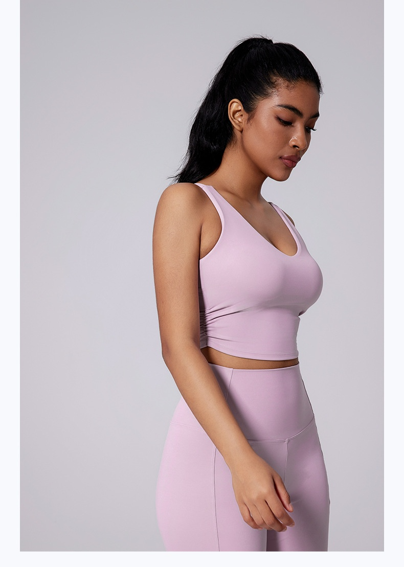 Beauty Back Nude Feel Yoga Vest Bra