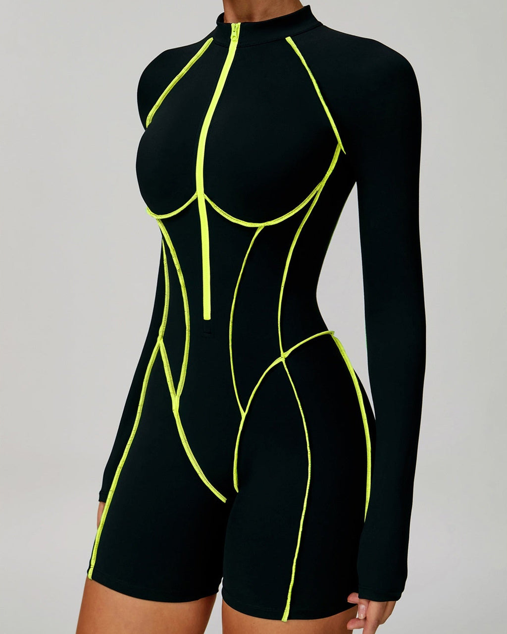 High-Strength Tight Workout Bodysuit