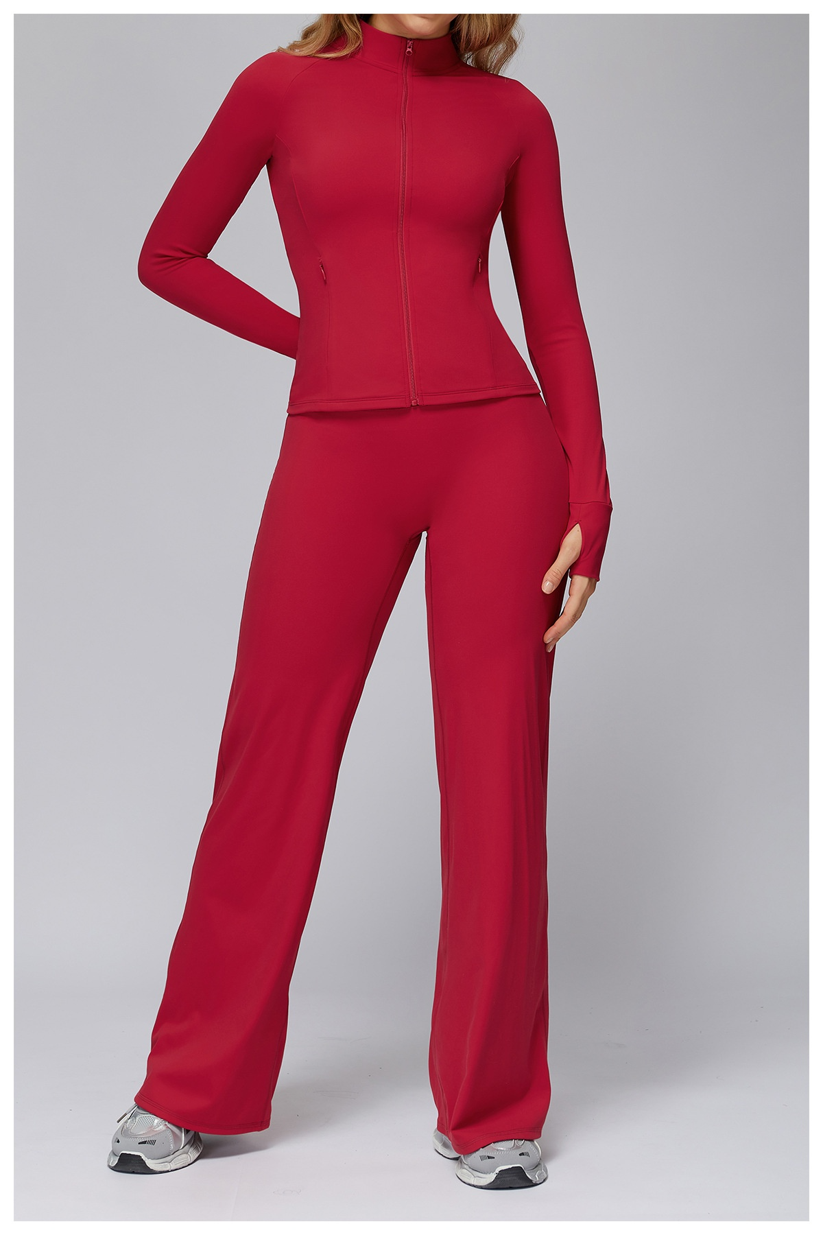 Brushed Zip Yoga Jacket