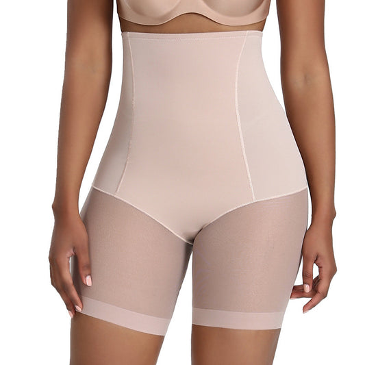 European And American Plus Size Mesh Breathable Shaping Pants Body Shaping Pants