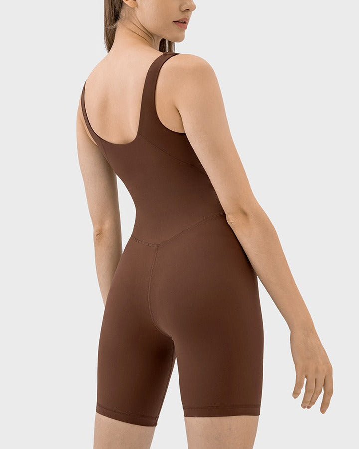 Women's Pure Color Slimfit Bodysuit