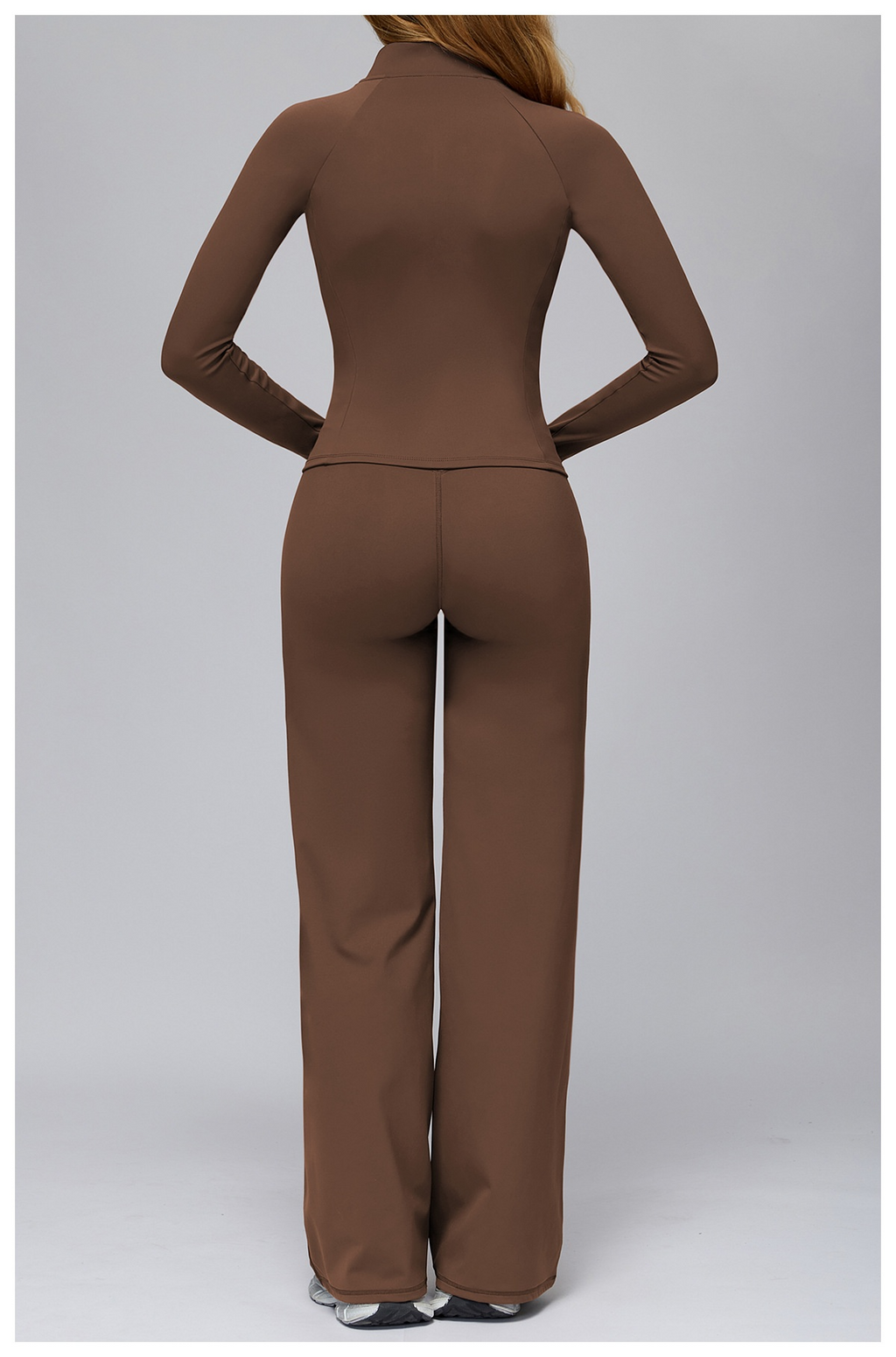 Brushed Zip Yoga Jacket