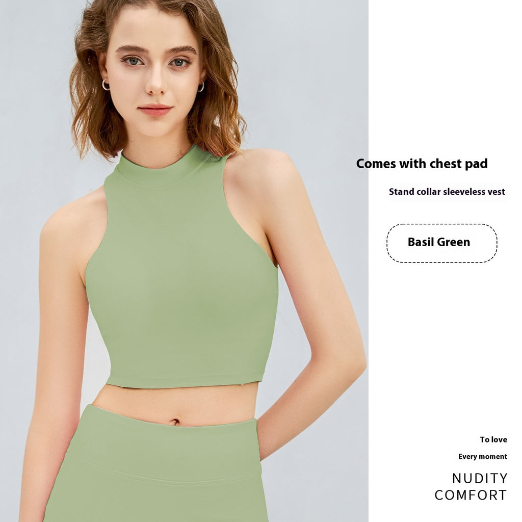 Quick-Dry Nude Feel Yoga Bra