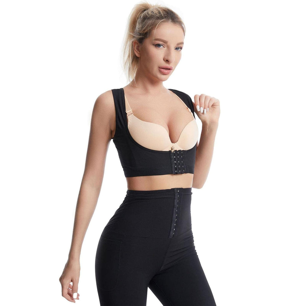Women's Short Sleeve Vest Shapewear