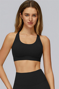 Cross Hollow-Out Beauty Back Yoga Bra
