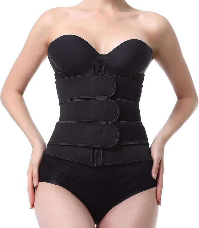 Women's Latex Shapewear Sports Abdomen Belt