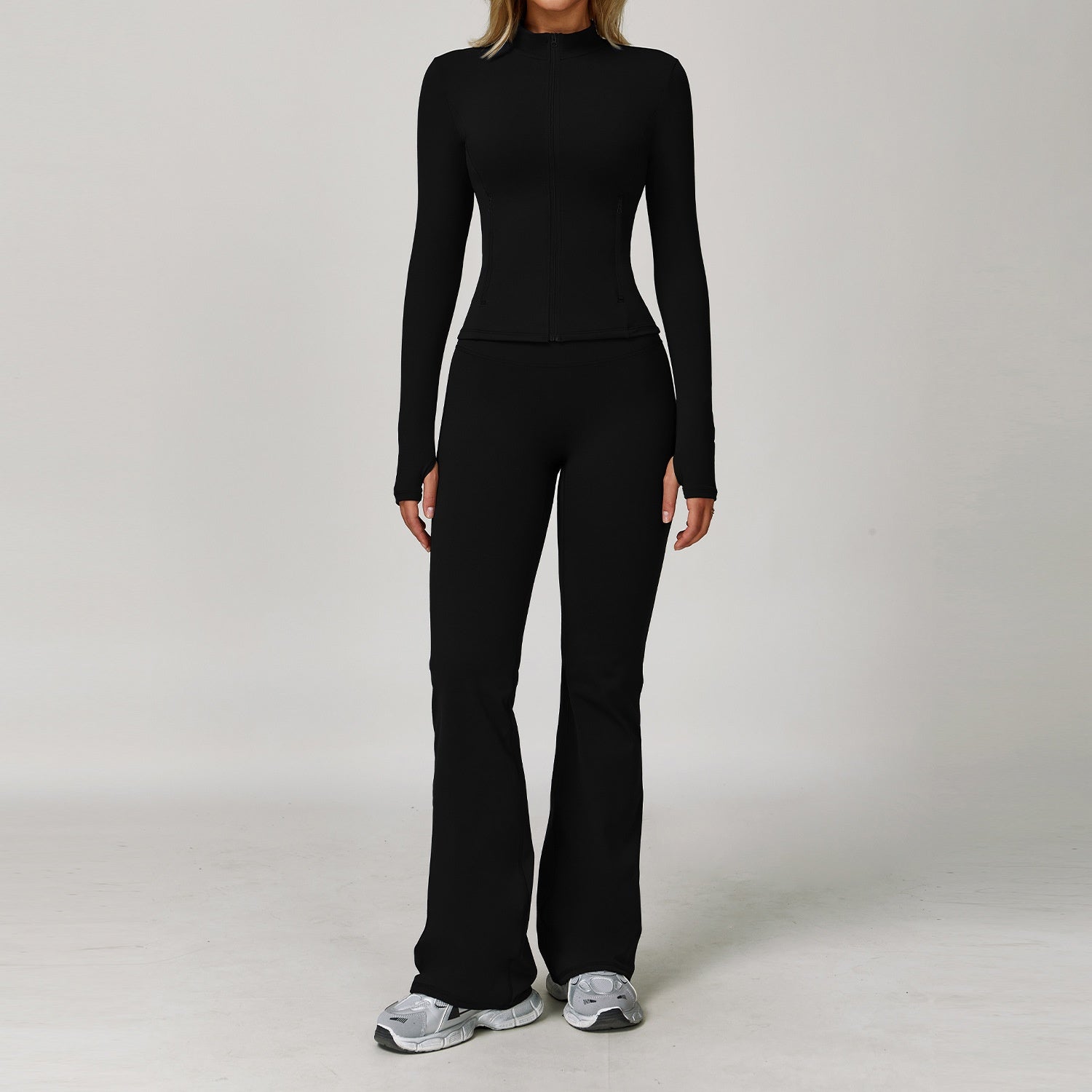 Brushed Sculpt Quick-Dry Yoga Suit