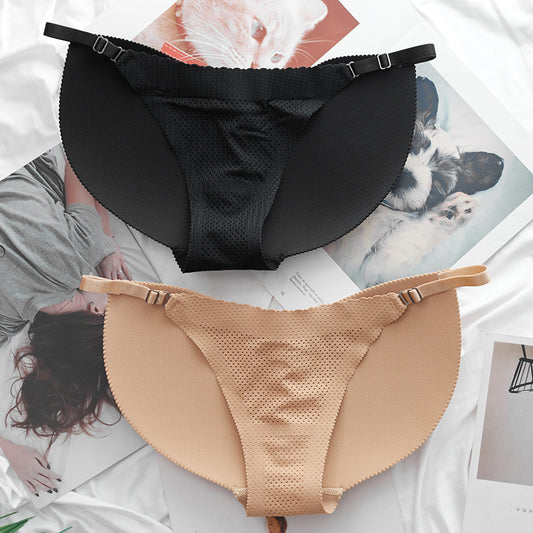 Low Waist One Piece T-shaped Padded Panties