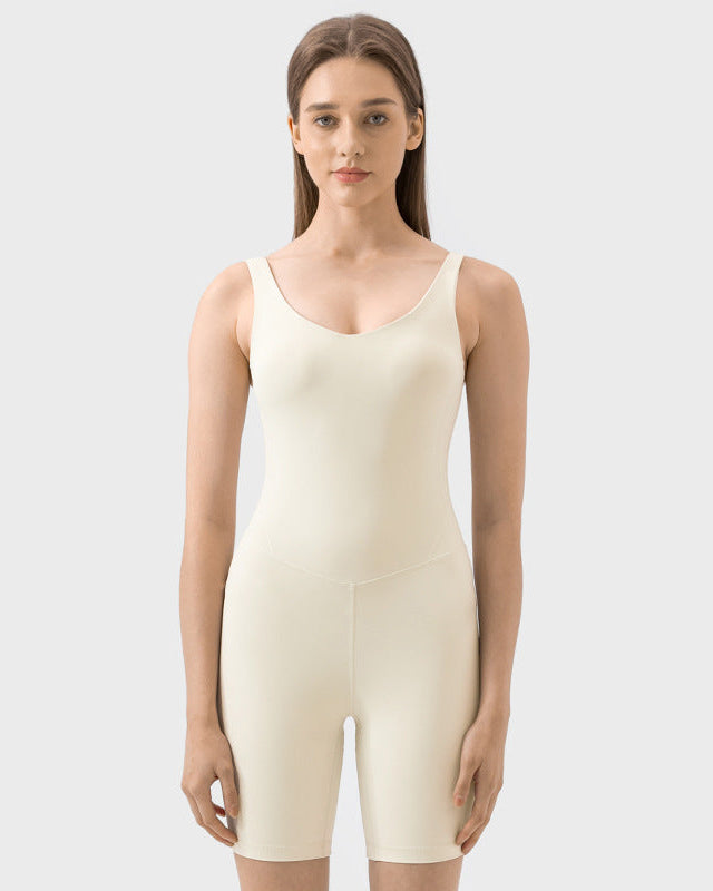 Women's Pure Color Slimfit Bodysuit