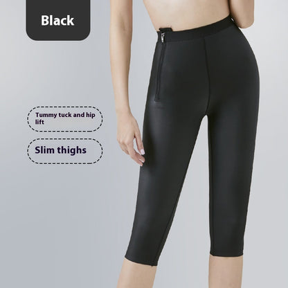 Women's Hip-Lifting Abdominal Shaping Pants – Body Shaper & Workout Leggings