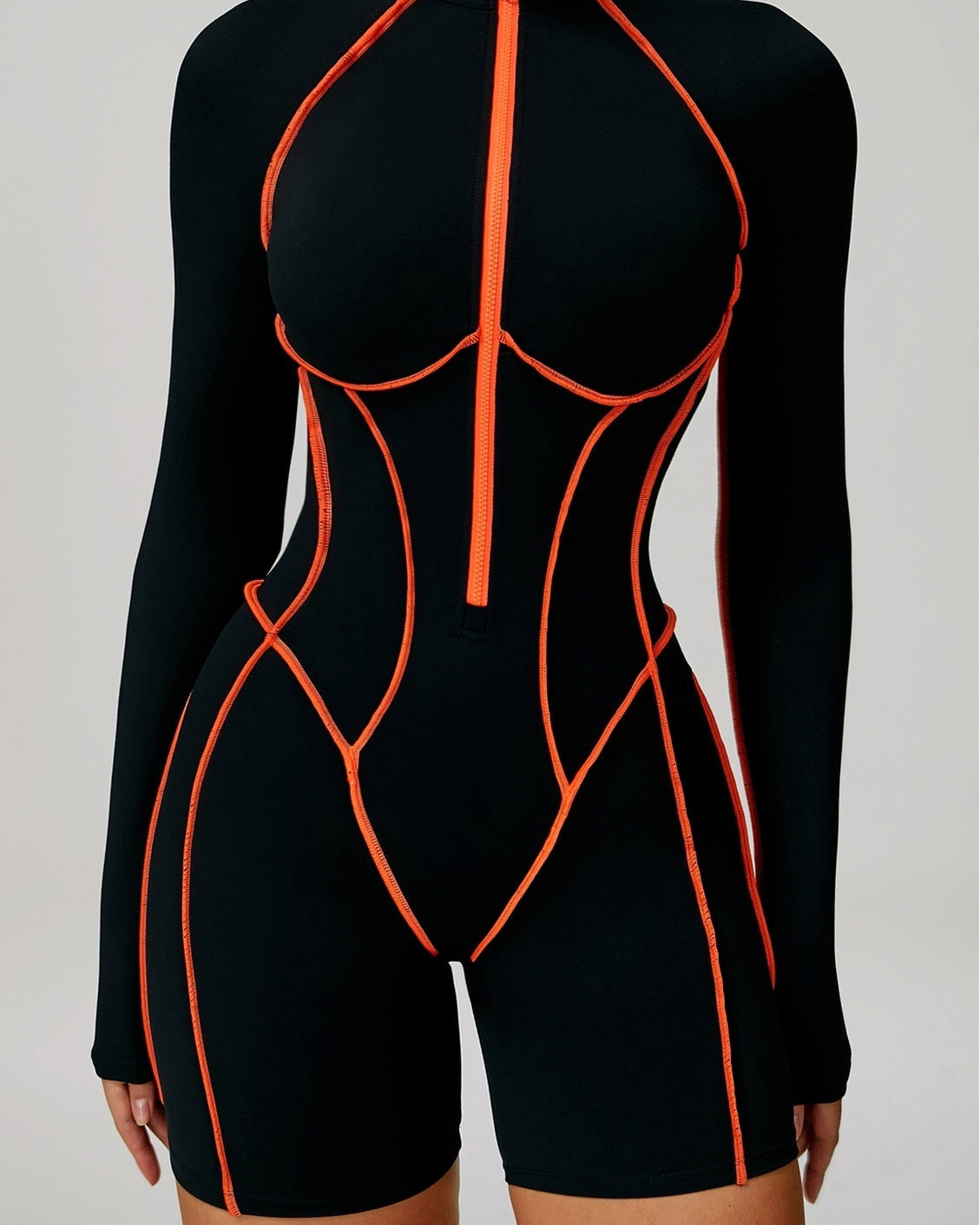 High-Strength Tight Workout Bodysuit