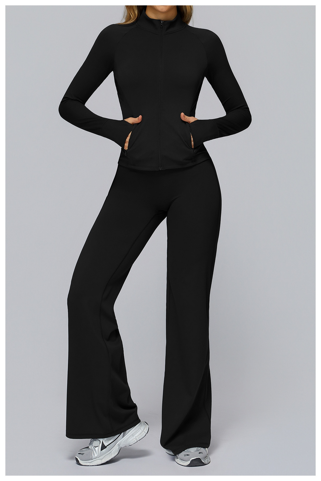 Brushed Zip Yoga Jacket