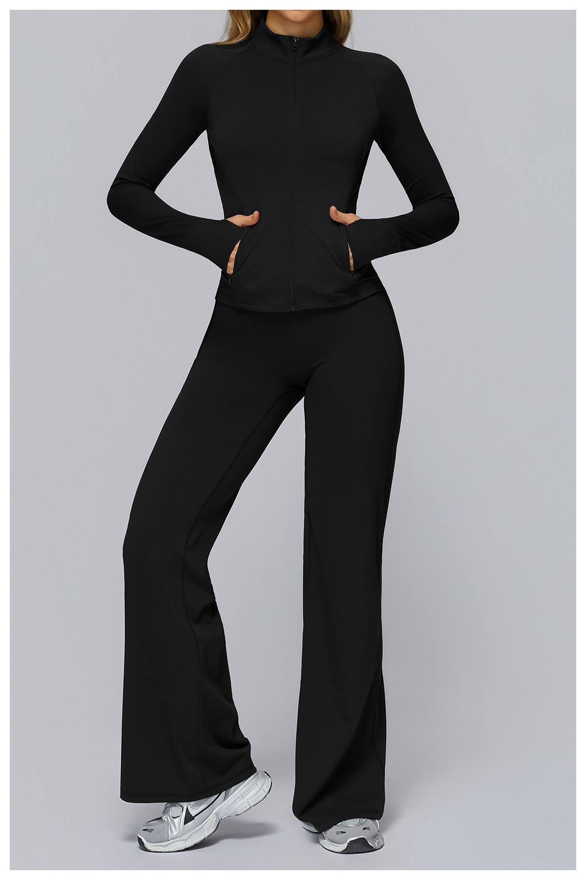 Brushed Zip Yoga Jacket