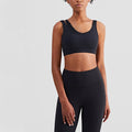 Fake Two-piece Mesh Sports Bra