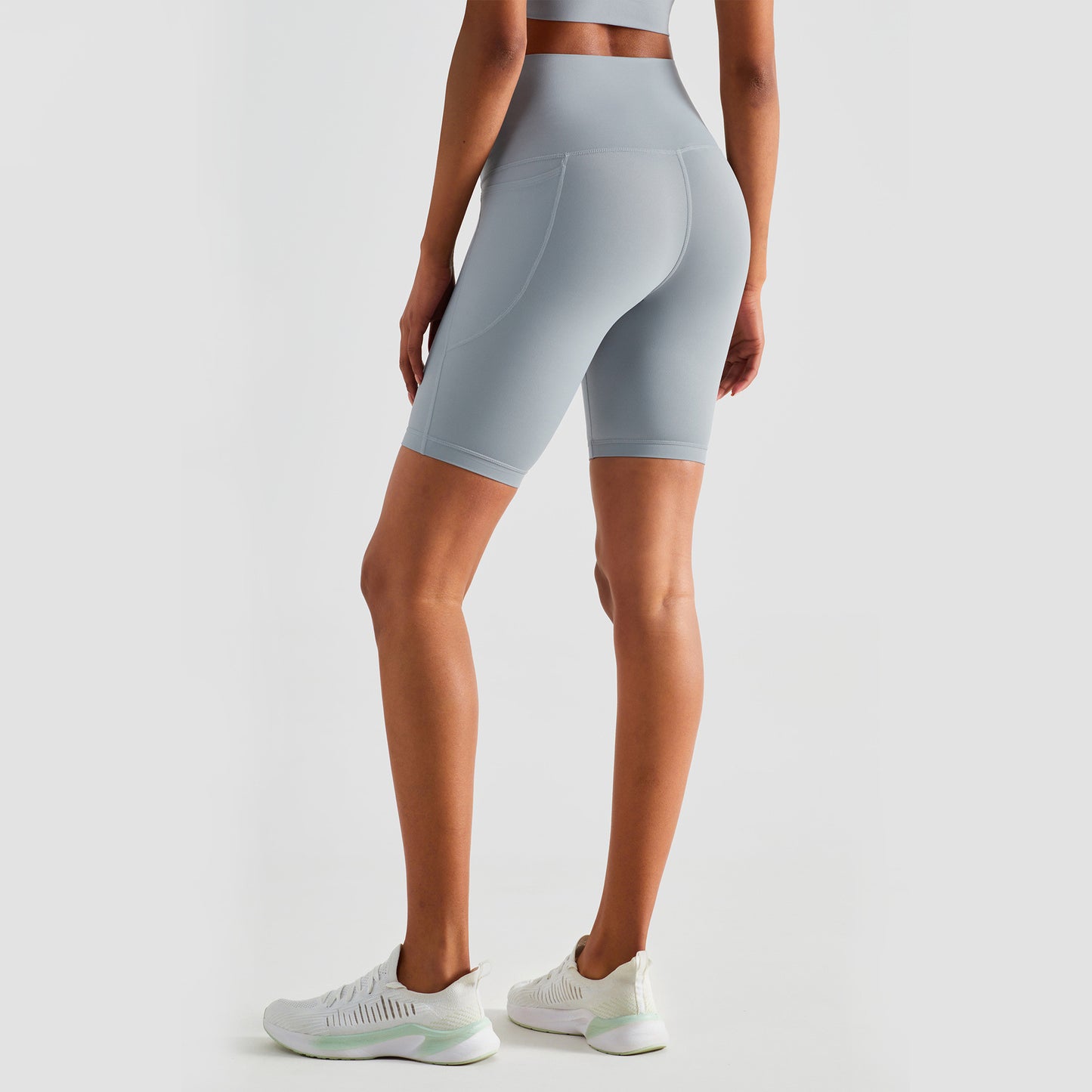 Peach Hip Lift Yoga Pants Side Pockets