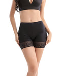 Women's Seamless Jacquard Padded Buttock Shaping Boxer Shorts