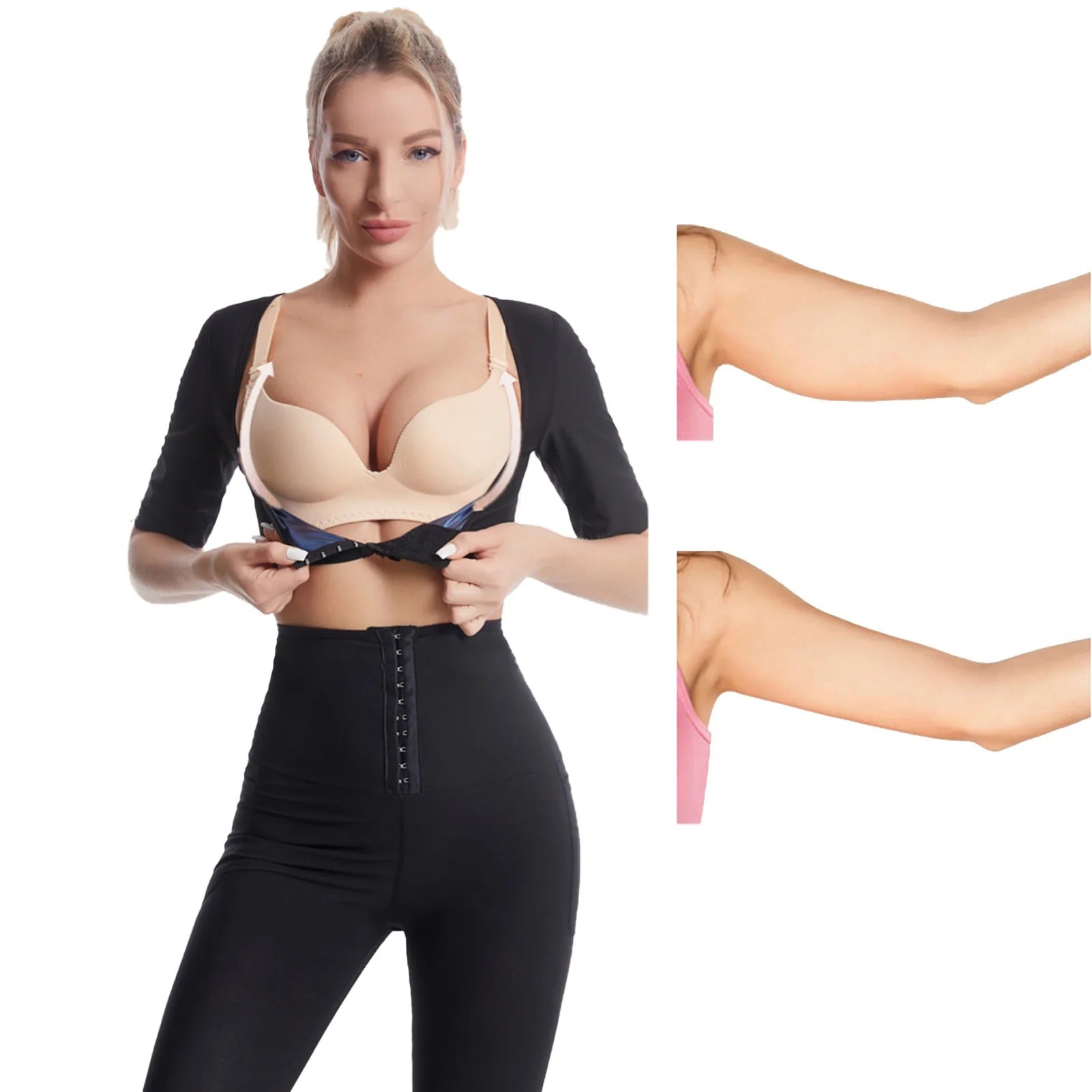 Women's Short Sleeve Vest Shapewear