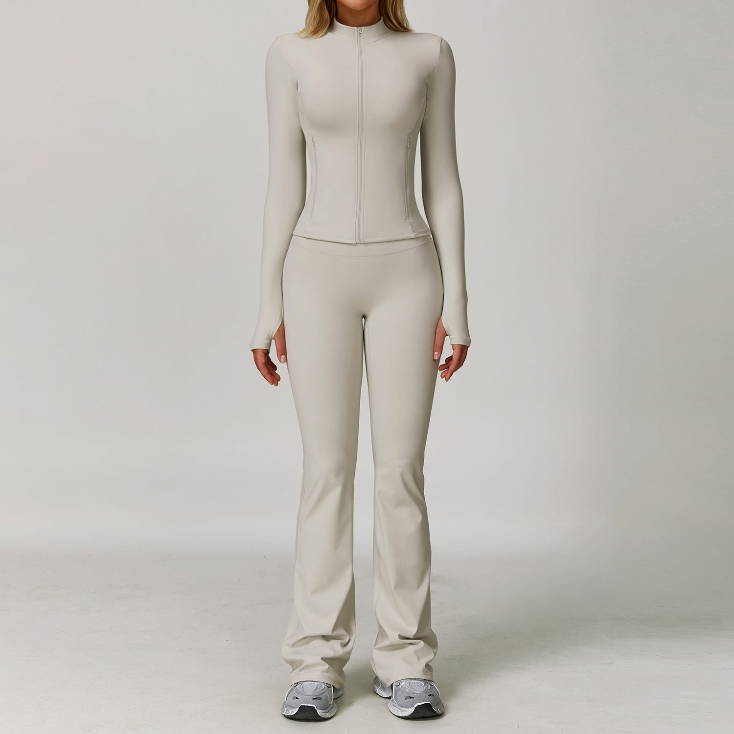 Brushed Sculpt Quick-Dry Yoga Suit