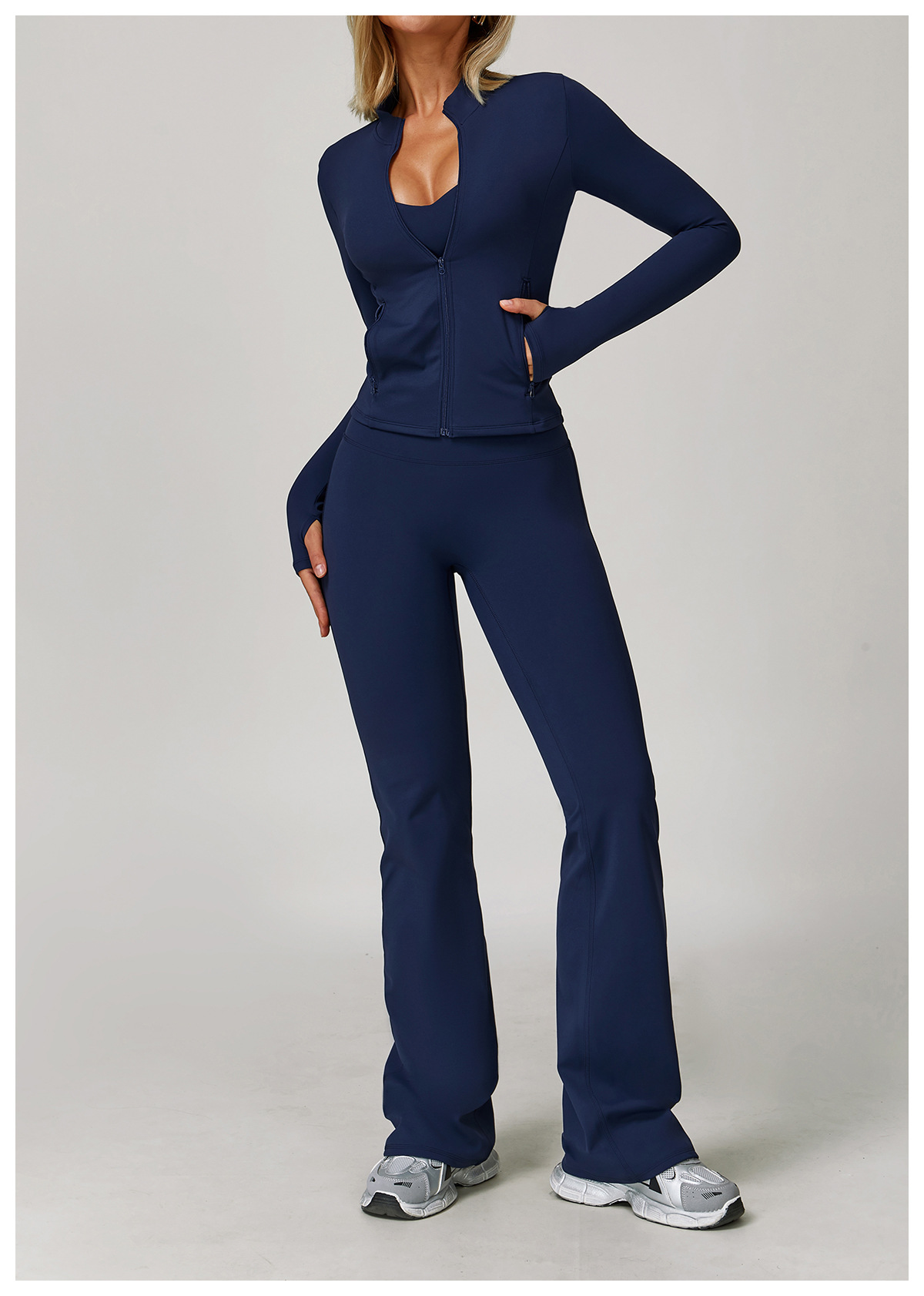 Brushed Sculpt Quick-Dry Yoga Suit