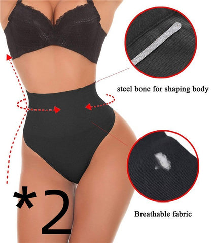 Seamless Tummy Control Panties – Women's Body Shaper Underwear