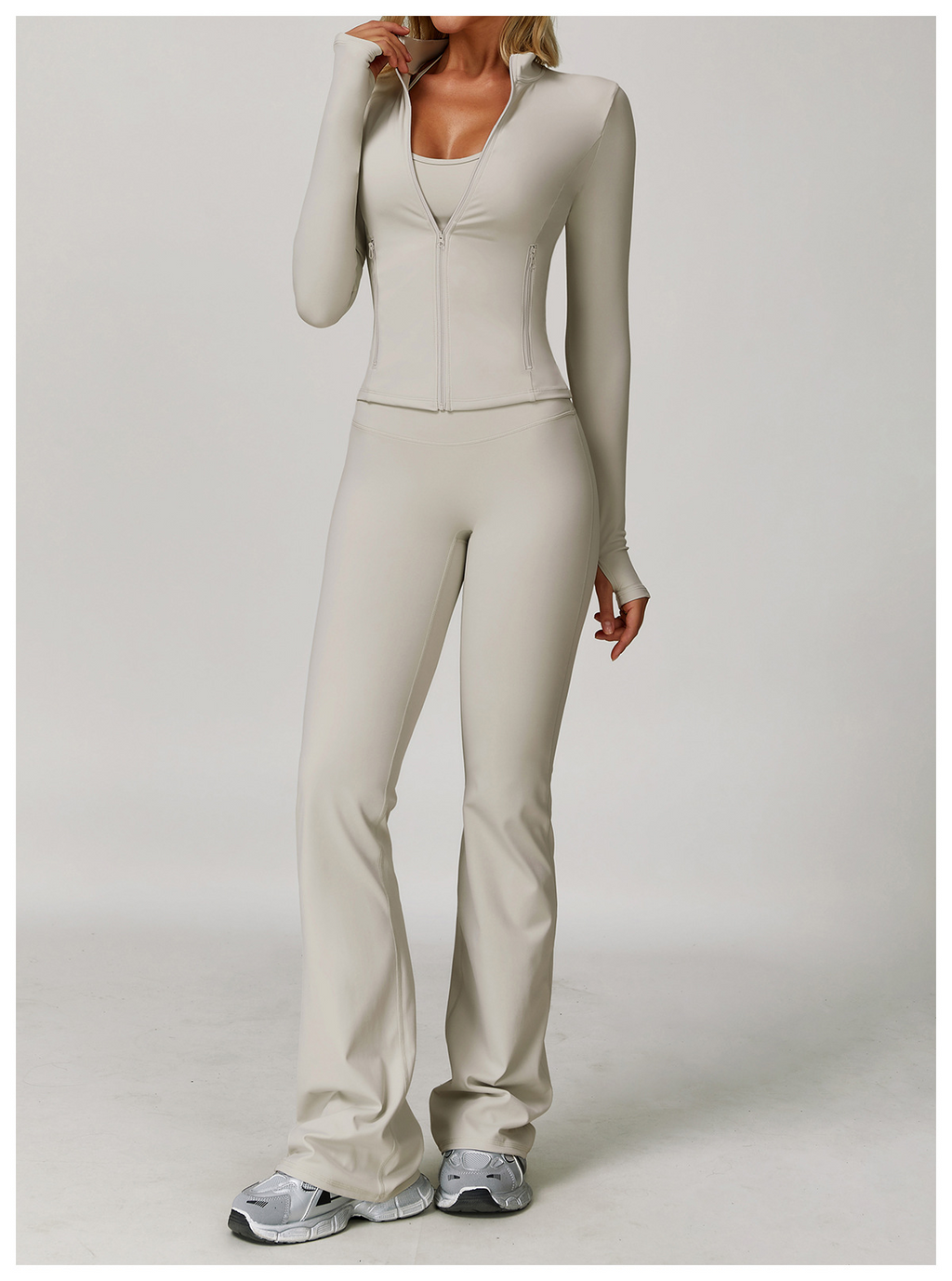 Brushed Sculpt Quick-Dry Yoga Suit